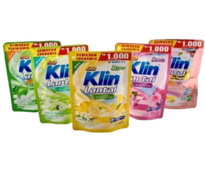 Soklin lantai pouch 1000