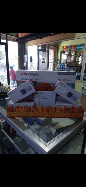 CCTV ( 3 INDOOR + 1 OUTDOOR )+ PEMASANGAN