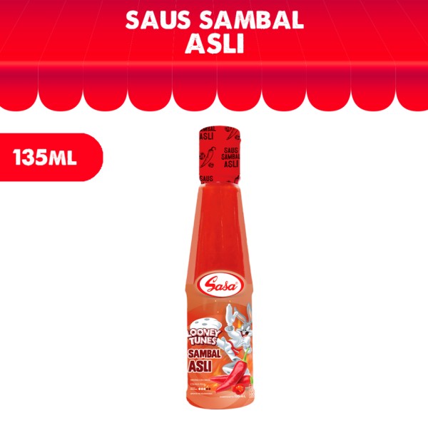 Sasa Saus Sambal Asli Botol 135ml