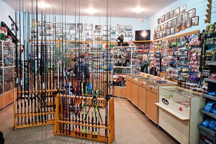 Peralatan toko pancing kumplit