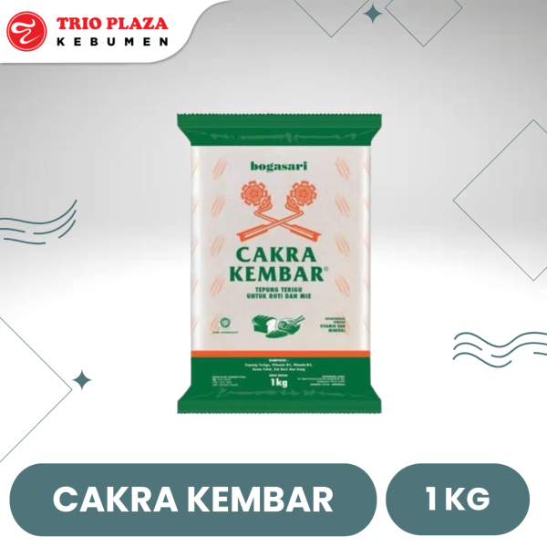 CAKRA KEMBAR TEPUNG TERIGU PLS 1kg