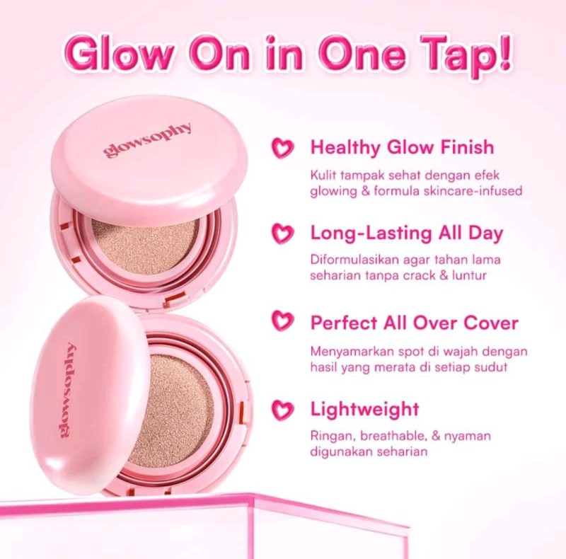 Glowsophy cover glow serum cushion