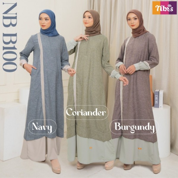 Gamis Nb b100 Burgundy