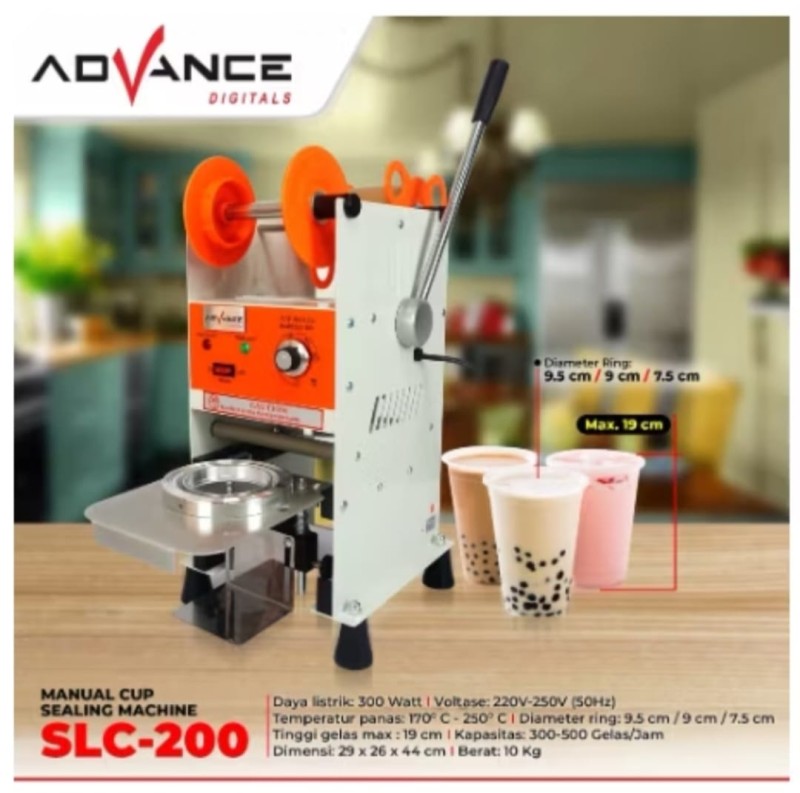 Cup sealer advance SLC-200