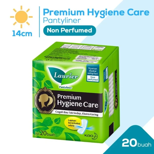 LAURIER PANTYLINER PREM HYGIENE CARE 20S