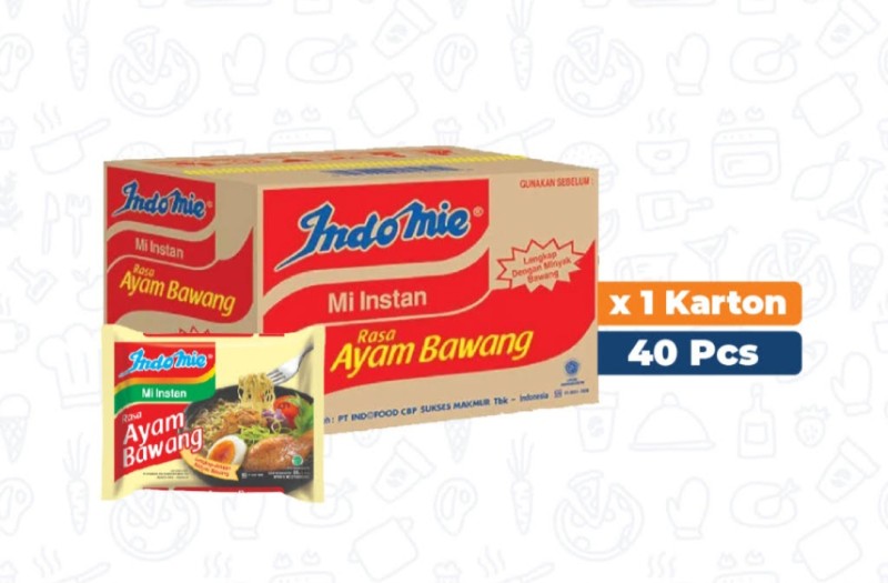 GROSIR indomie ayam bawang 1DUS