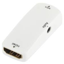 Konektor HDMI Male to VGA + Audio Adapter