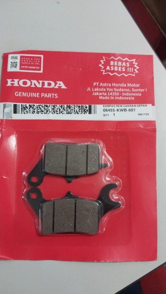 KAMPAS REM DEPAN BLADE,REFO FI & SUPRA 125 FI