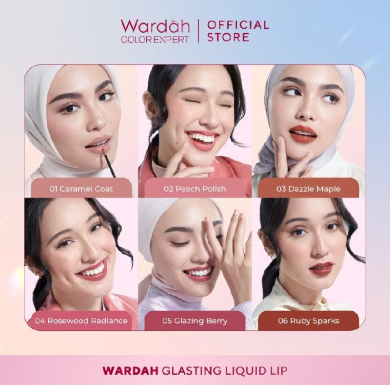 WARDAH GLASTING LIQUID LIP