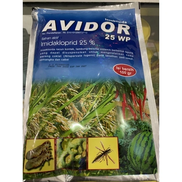 Insektisida avidor 25 wp