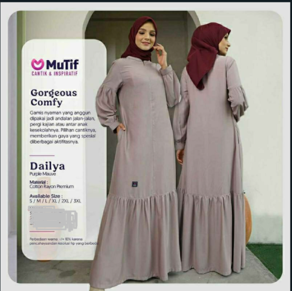 NEW ARRIVAL - DAILYA PURPLE MAUVE