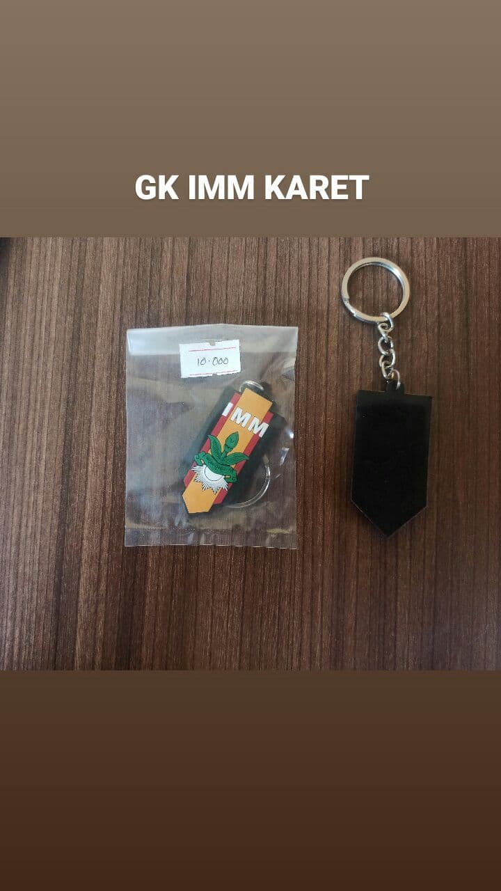 Gantungan Kunci Ikatan Mahasiswa Muhammadiyah Karet