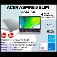 laptop Acer A514-54
