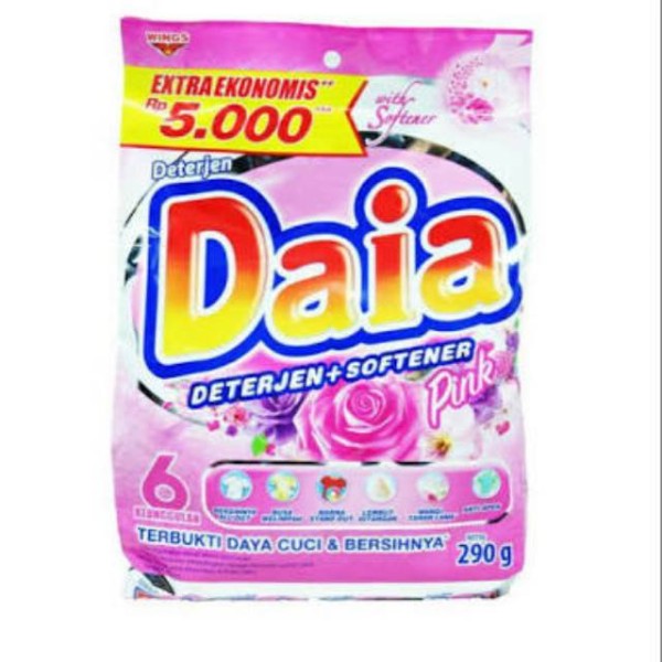 DAIA SOFTENER DETERGENT 245GR