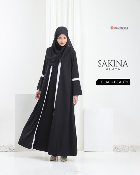 Yasmeera Gamis Sakina Beauty Black