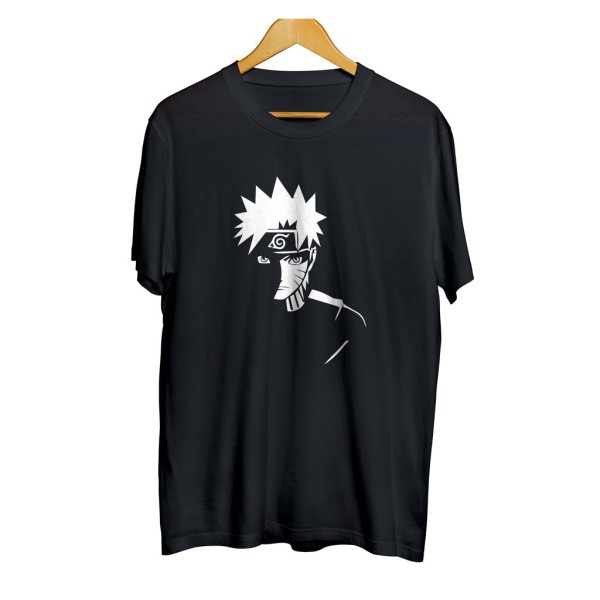 T-Shirt Anime Naruto Black n White