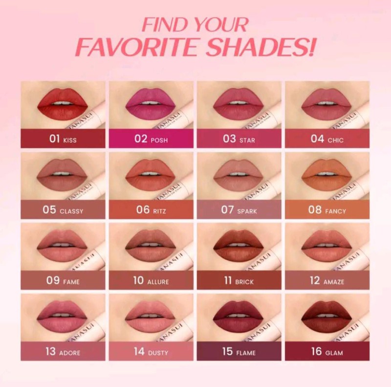 HANASUI MATTEDORABLE LIP CREAM