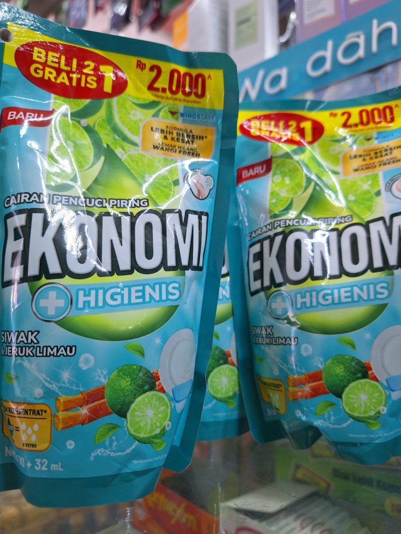 PROMO Ekonomi Cuci piring cair Brli 2Gratis 1