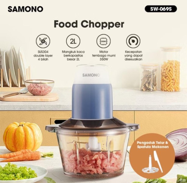 Rizki Electronics - Food Chopper Samono SW-069S