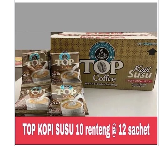 Kopi top susu