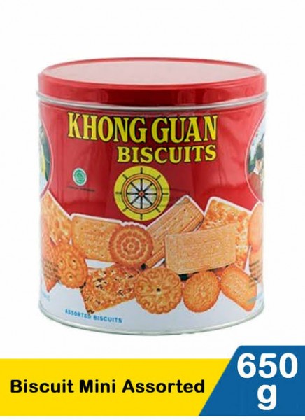 KHONG GUAN BISCUIT 650GR KLG