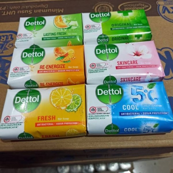 sabun dettol bar Soap 60gr