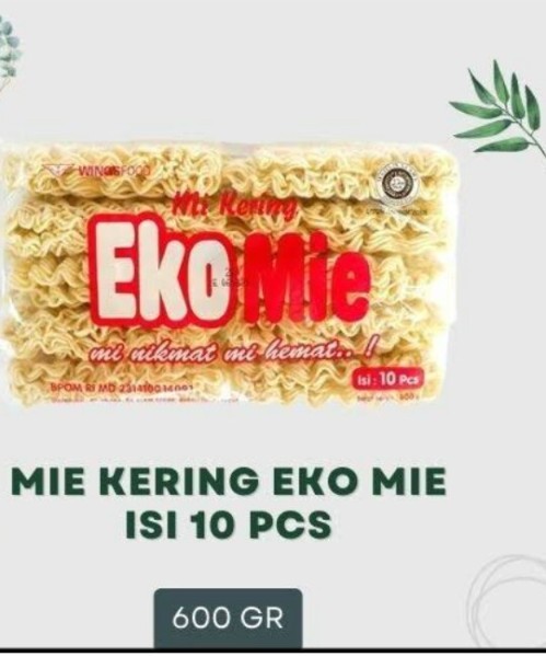 Mie kering EKOMI pak 0.6gram