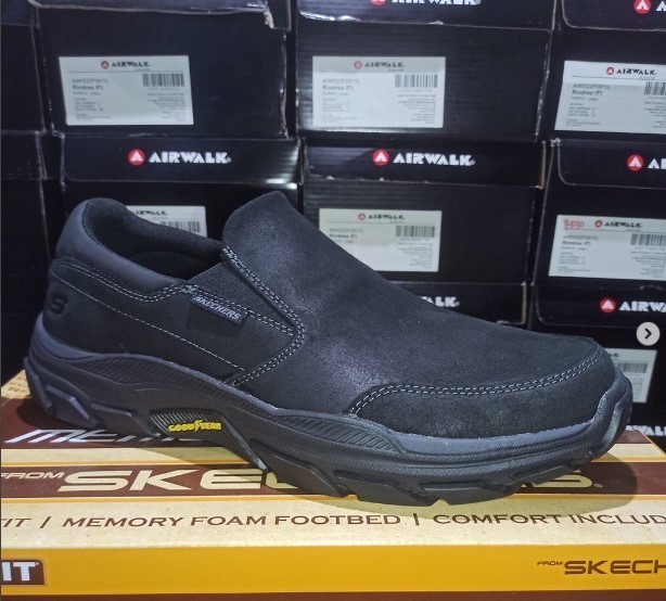 Skechers Respeceted Calum-Mono Black (Men)