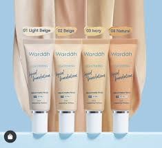 Wardah Liquid Foundation 01-04 25ml