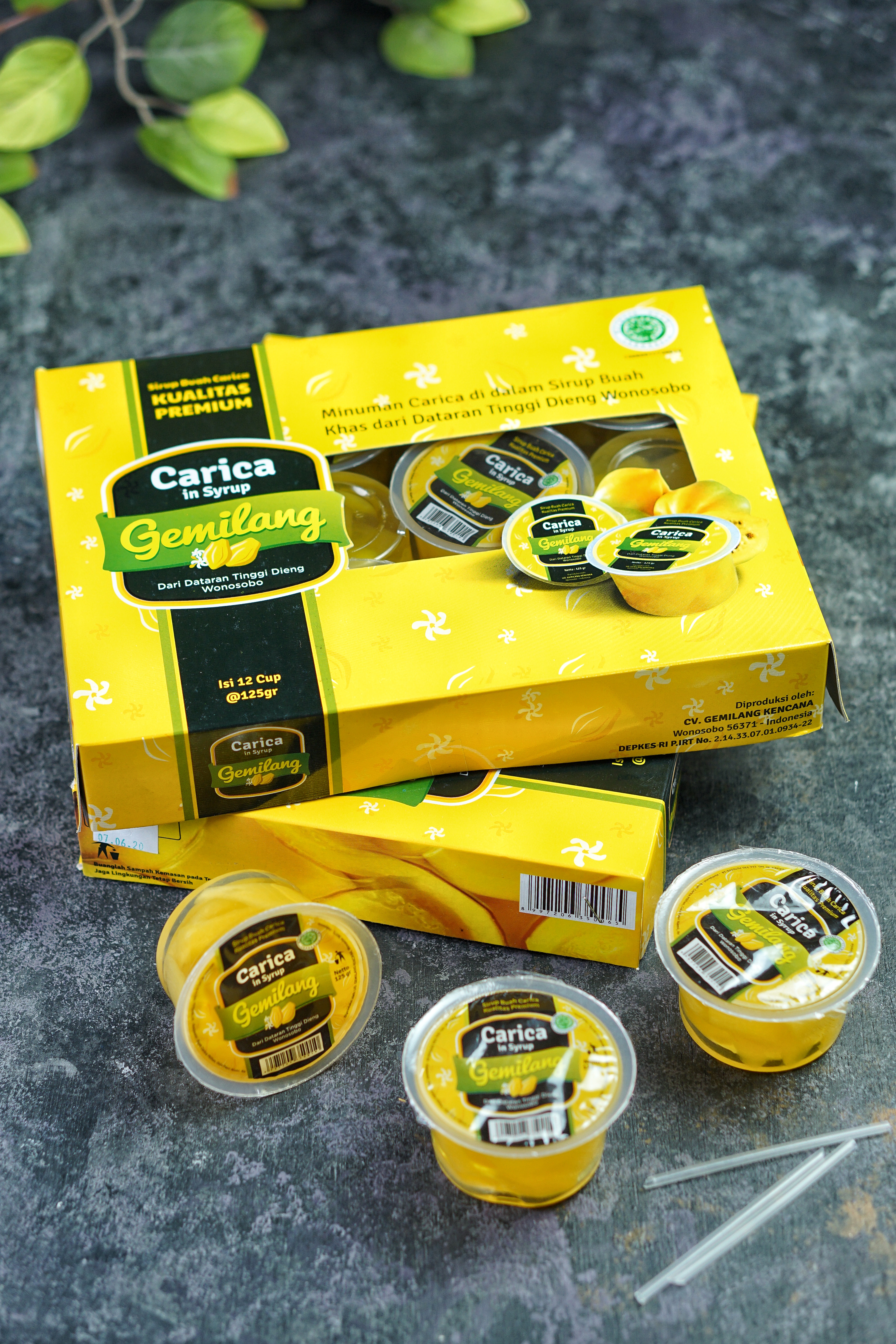 Carica Gemilang cup mini isi 12