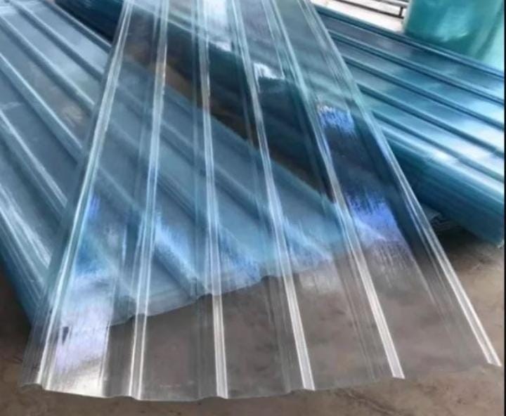 Atap fiber transparan