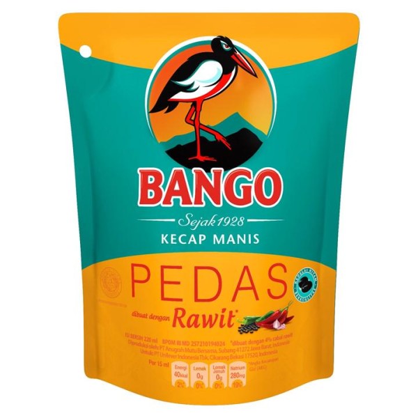 Bango Kecap Pedas Manis 210gr