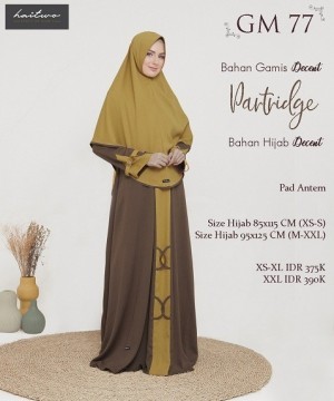 Gamis Dewasa GM 077