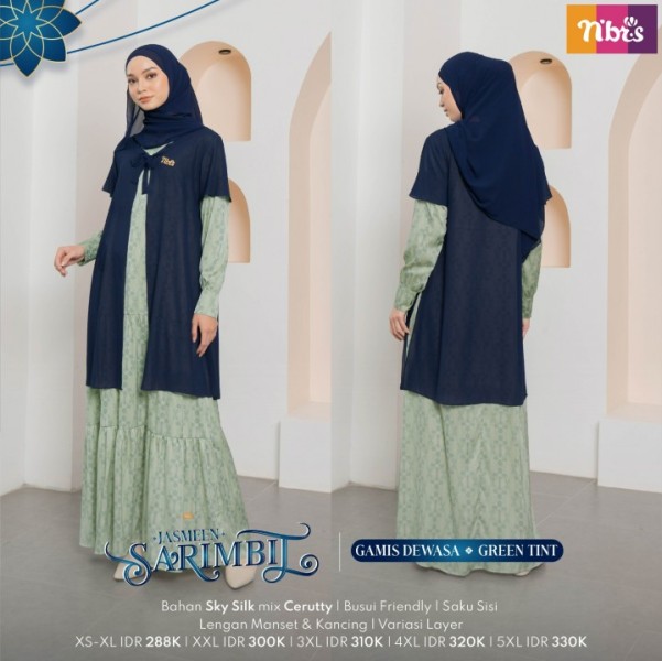 JASMEEN GAMIS GREEN TINT