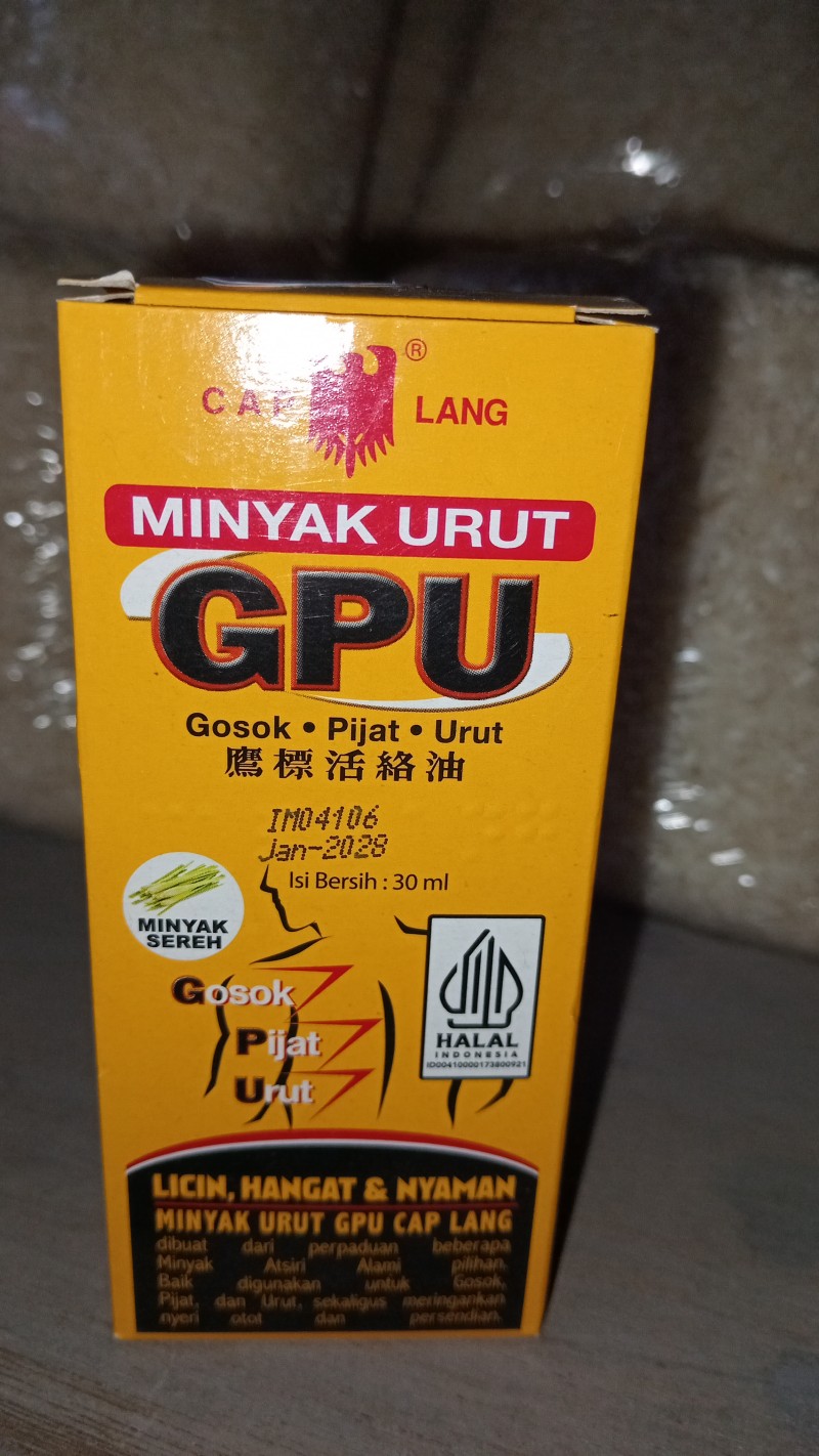 gpu minyak urut