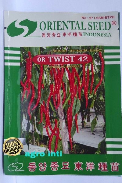 benih cabe keriting OR TWIST 42 isi 10 gram