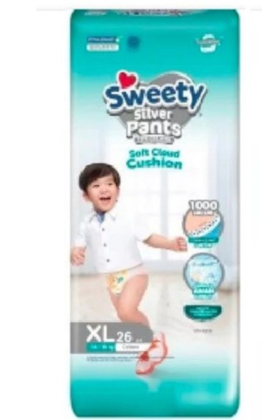 PEMPERS SWEETY SILVER XL