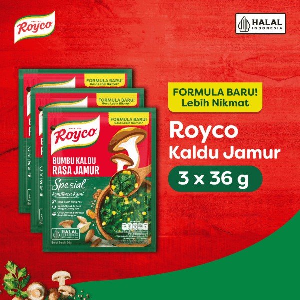 Royco Kaldu Jamur 36gr isi 3