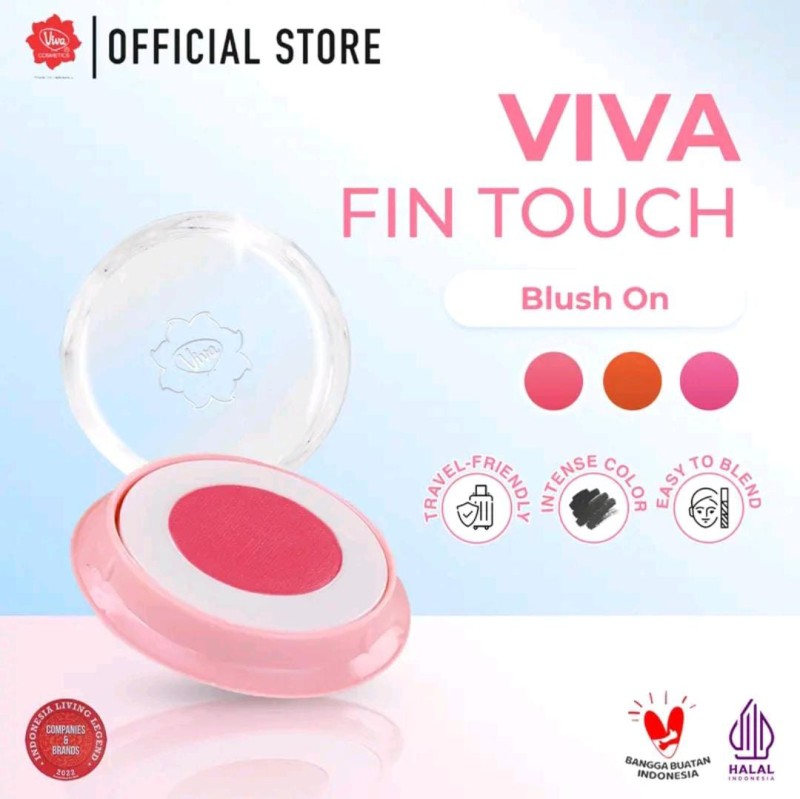 Viva fin touch blush on