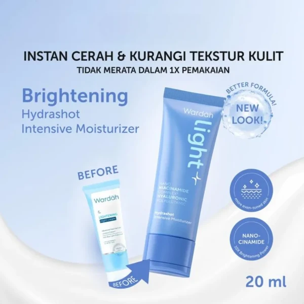 WARDAH LIGHT H INTENS MOIST 20