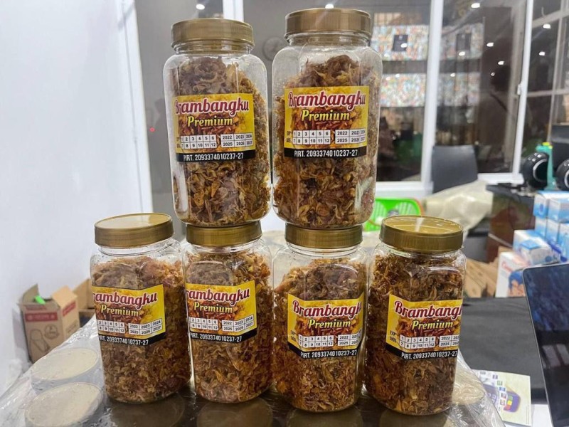 Brambang Goreng(3Toples)