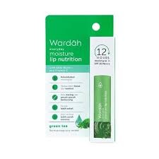 Wardah Everyday Moisture Lip Nutrition Green Tea 4gr