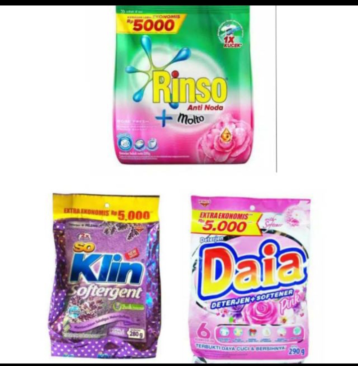 SOKLIN / RINSO / DAIA 5.000