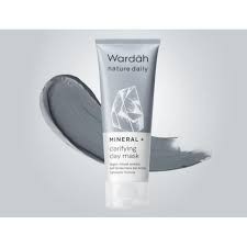 Wardah Nature Daily Mineral + Clarifying Clay Mask 60ml