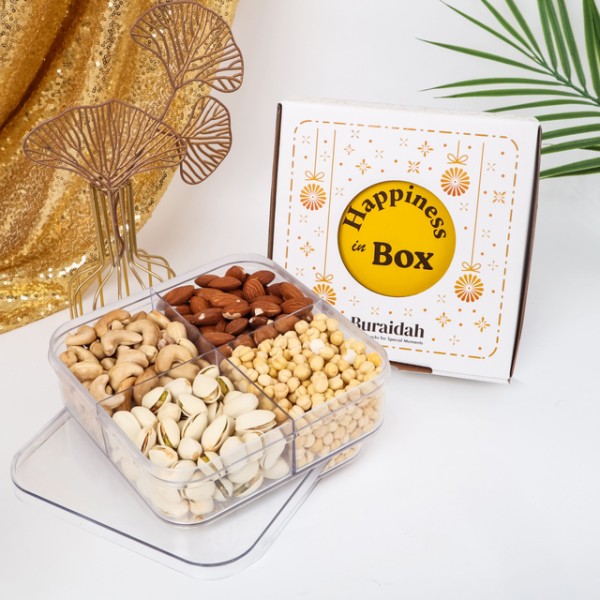 Aliya - Hampers Aneka Kacang-Kacangan Paket Tursina Cemilan Sehat Box Eksklusif