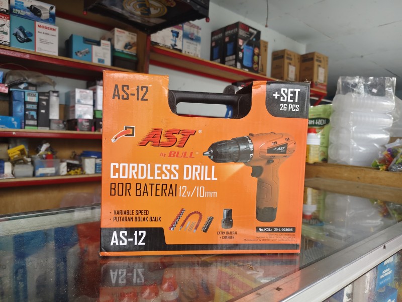 Bor Baterai 12V/10MM AST