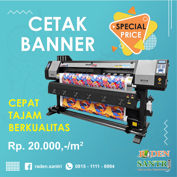 Cetak Banner Indoor Outdoor