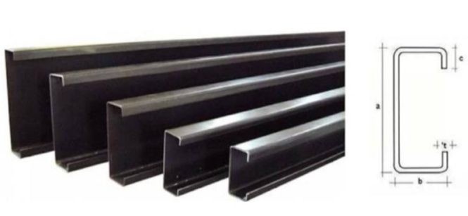 besi kanal c 150 x 65 x 20 x 3,2 mm