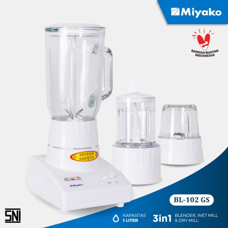 Blender Miyako Kaca BL 102 GS
